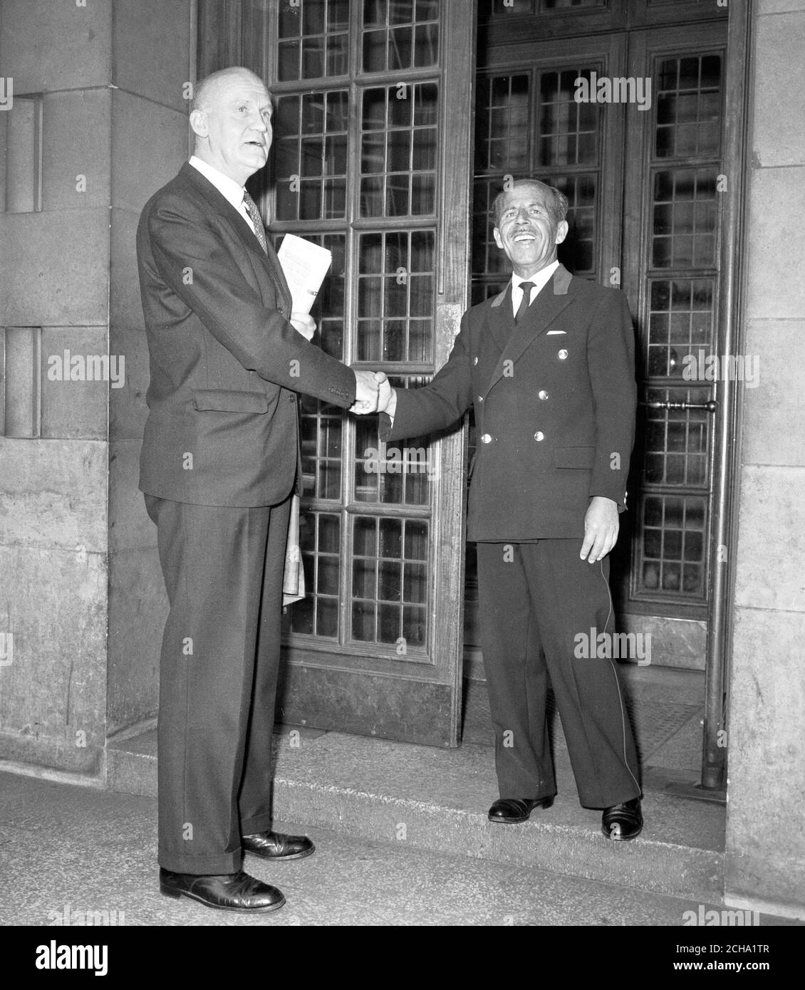 CH Johnson der Pressevereinigung. Stockfoto