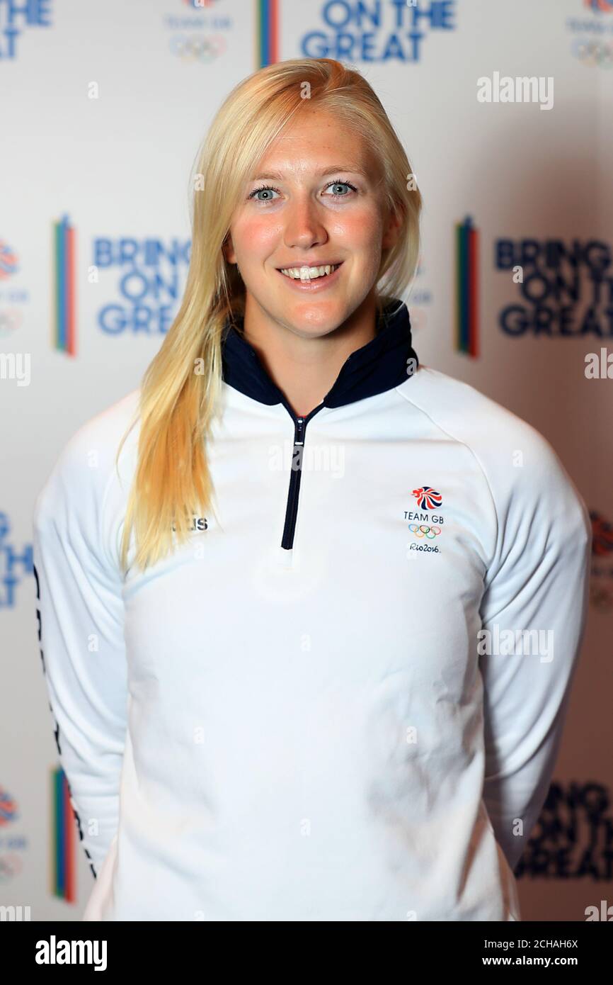 Kanusprinterin Rachel Cawthorn während der Team GB Kitting Out Session im NEC, Birmingham. DRÜCKEN Sie VERBANDSFOTO. Bilddatum: Donnerstag, 7. Juli 2016. Bildnachweis sollte lauten: Tim Goode/PA Wire. Stockfoto