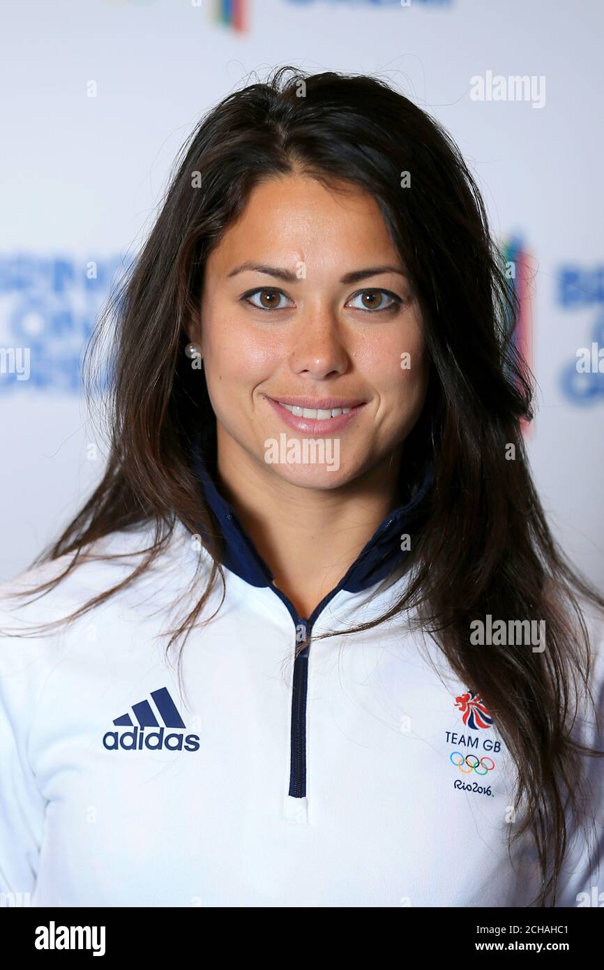 Team GB Hockeyspieler Sam Quek während der Kitting Out Session im NEC, Birmingham. DRÜCKEN Sie VERBANDSFOTO. Bilddatum: Donnerstag, 30. Juni 2016. Bildnachweis sollte lauten: Tim Goode/PA Wire Stockfoto
