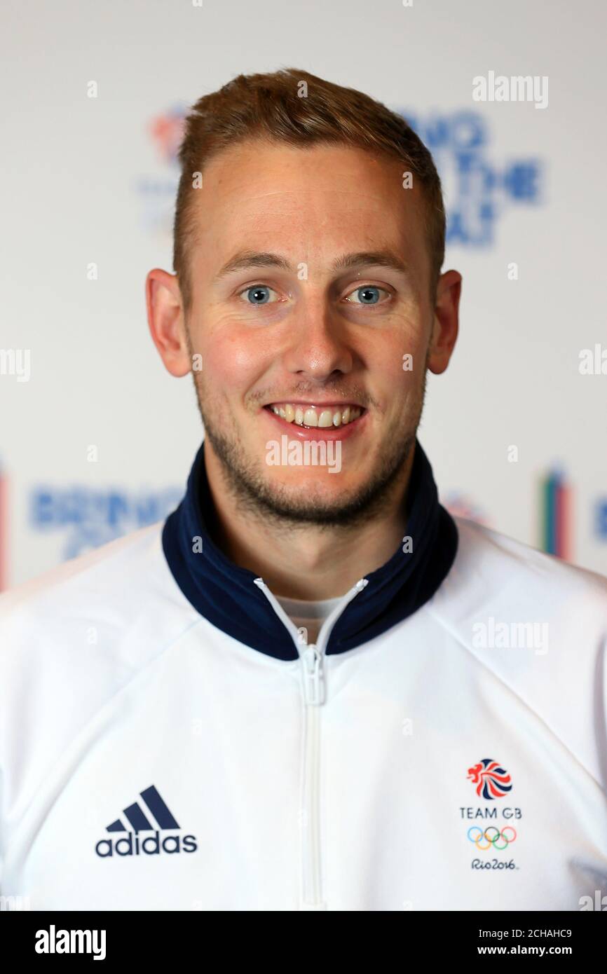 Team GB Hockeyspieler David Ames während der Kitting Out Session im NEC, Birmingham. DRÜCKEN Sie VERBANDSFOTO. Bilddatum: Donnerstag, 30. Juni 2016. Bildnachweis sollte lauten: Tim Goode/PA Wire Stockfoto