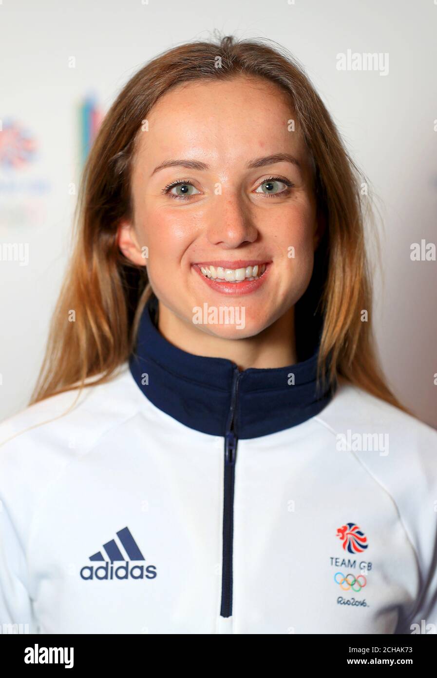 Radfahrer Elinor Barker während der Team GB Kitting Out Session im NEC, Birmingham. DRÜCKEN Sie VERBANDSFOTO. Bilddatum: Mittwoch, 13. Juli 2016. Bildnachweis sollte lauten: Tim Goode/PA Wire Stockfoto