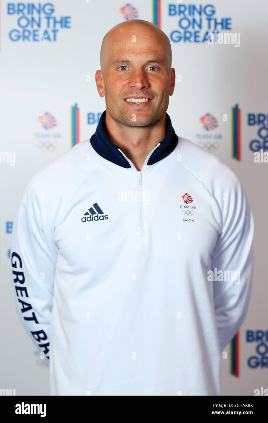 Kanufahrer Richard Hounslow während der Team GB Kitting Out Session im NEC, Birmingham. DRÜCKEN Sie VERBANDSFOTO. Bilddatum: Mittwoch, 13. Juli 2016. Bildnachweis sollte lauten: Tim Goode/PA Wire Stockfoto