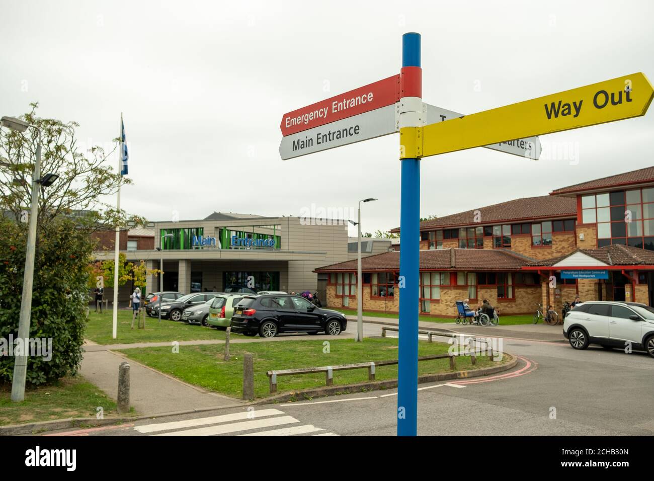 East Surrey Hospital, NHS Hospital in Surrey South East England Stockfoto