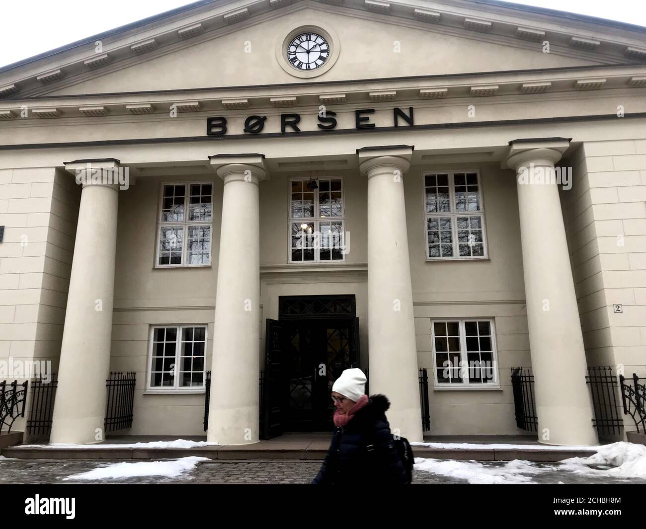 Oslo Bors Osloer Borse Stockfotografie Alamy