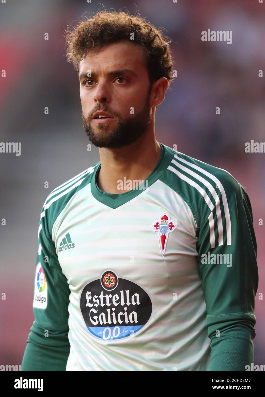 Celta Vigo Torhüter Sergio Alvarez Stockfoto