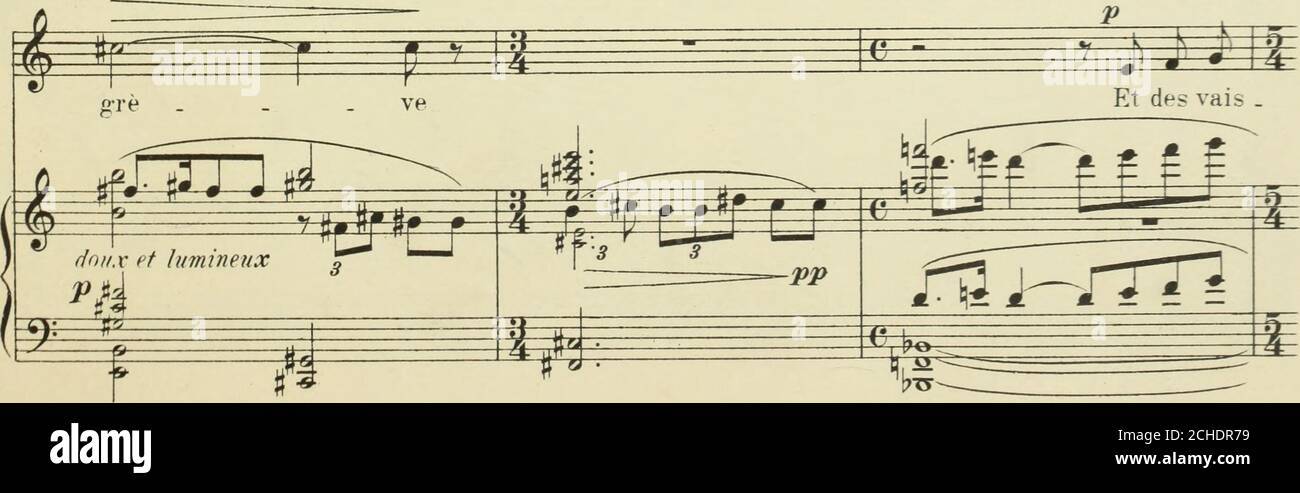 . Mélodies . if^ j-1. > J^J p Lil Il I I I ii -,r;i Pan. ae.cou.de sur les monts se sou.le   ve Pour voir dan.ser pieds nus IHS nymphessur la i E 3=4 d m ©- =-t- ^^ ■^ i t^ 23: •6. 1 S Stockfoto
