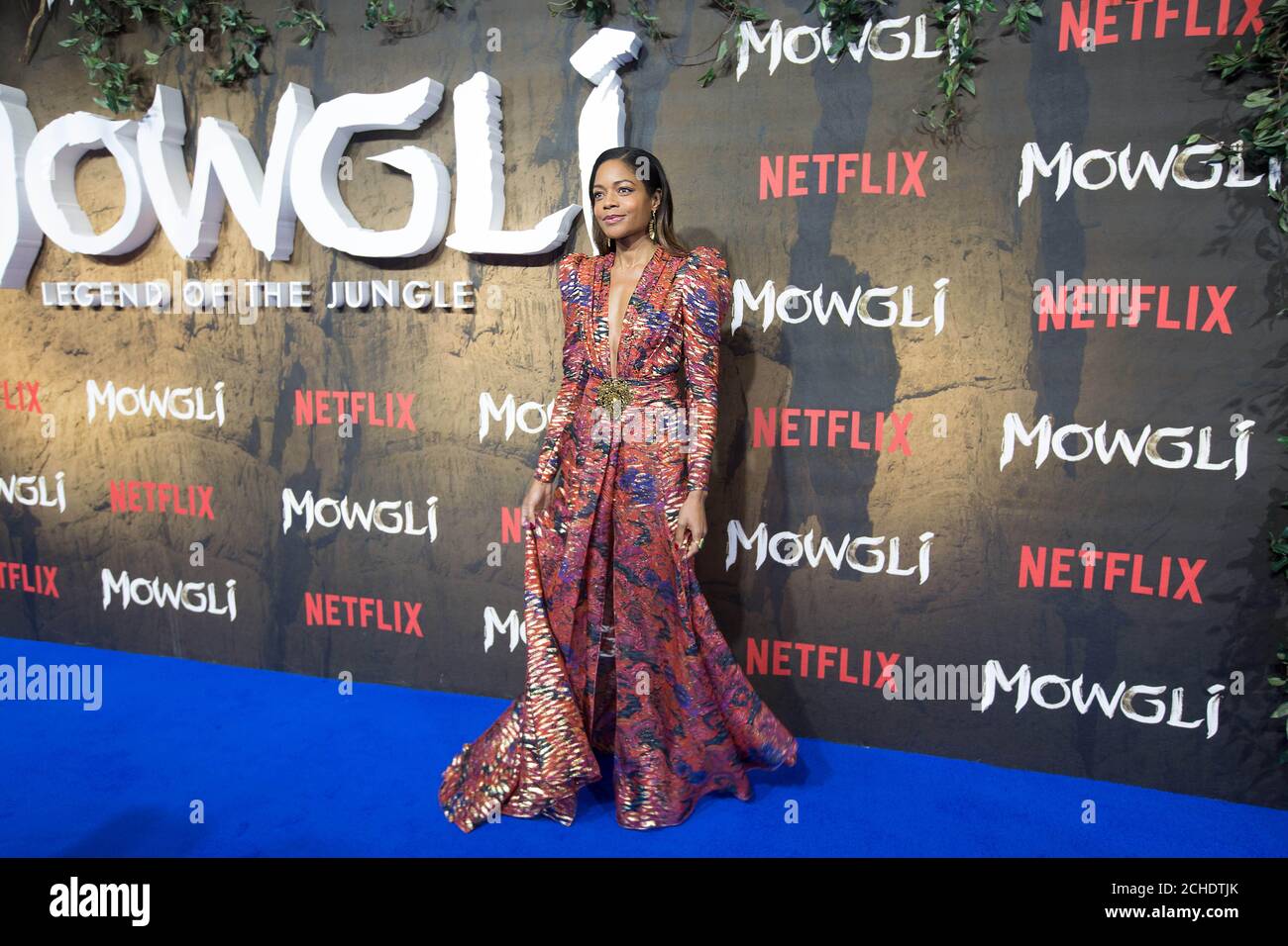 Naomie Harris kommt zur Premiere von Mowgli: Legend of the Jungle im Curzon Mayfair Stockfoto