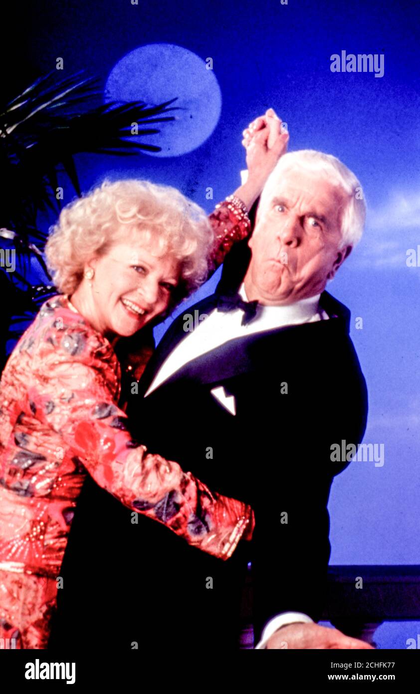 leslie nielsen, betty white, Chance of lifetime, 1991 Stockfoto