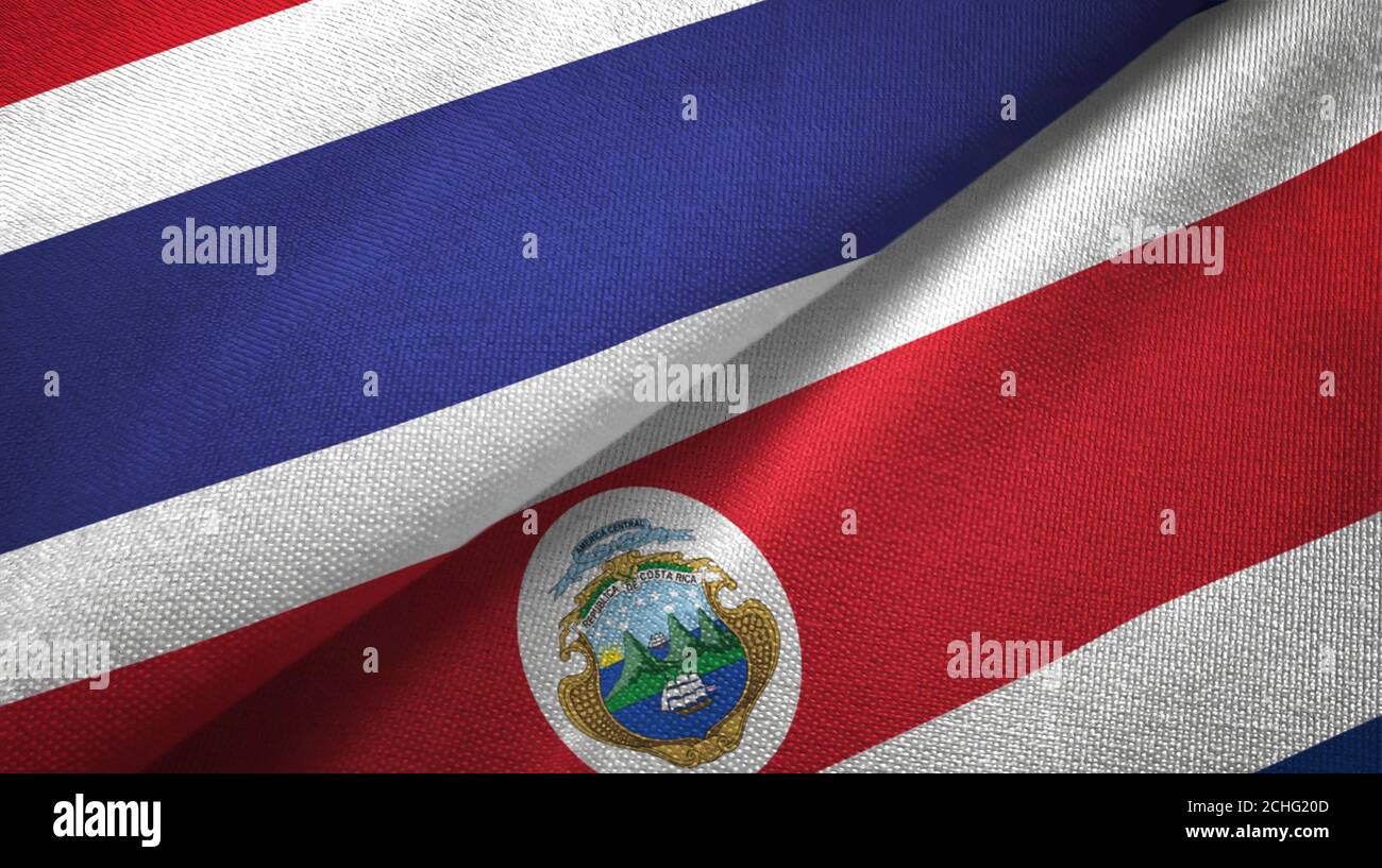 Thailand costa rica flagge Fotos und Bildmaterial in hoher Auflösung