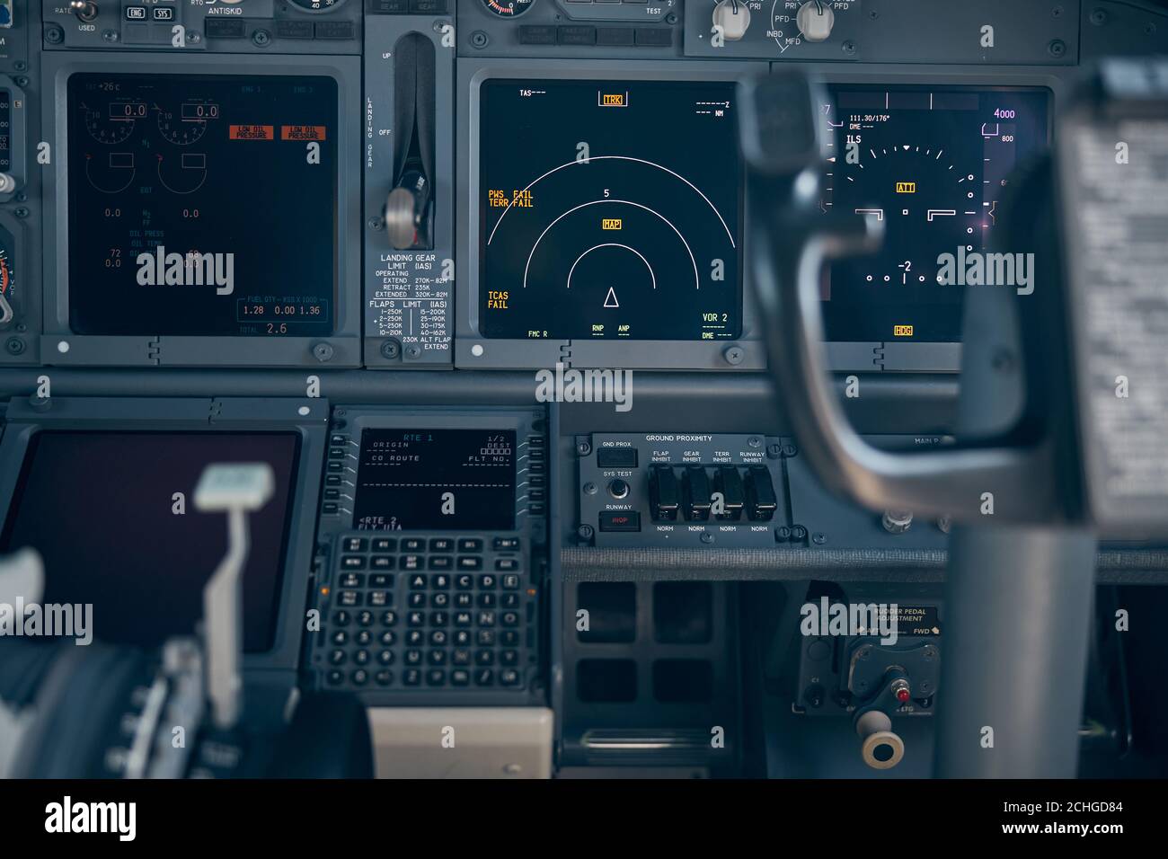 Flugzeug Cockpit Pilot Grußkarte Mit Fotoeinsatz – Blanko Für Geburtstag, Jahrestag Oder Persönliche Grüße