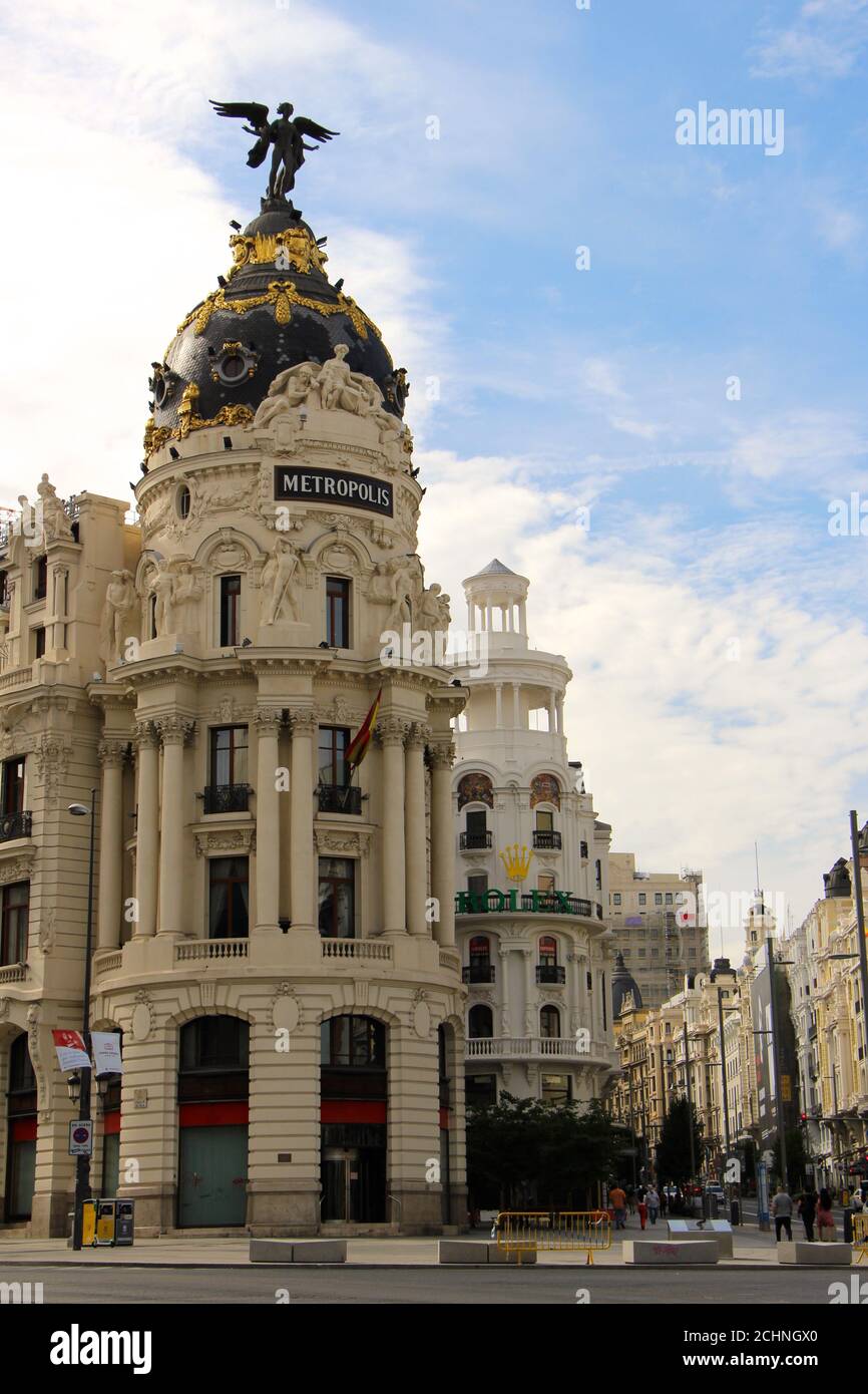 Metropole Madrid Spanien bauen Stockfoto
