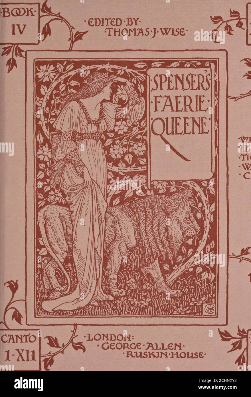 . Spenser's Feyrie queene. Ein Gedicht in sechs Büchern; mit dem Fragment Mutabilite. Gegen theedoubtable Fiagh MacHugh OByrne würde verwendet Bray als Ausgangspunkt (vgl. Sir Williamussells Tagebuch). Spenser ist daher mit dem Bray-Dargle und seiner strategischen Bedeutung vertraut, es wäre überraschend, wenn er es nicht bei der Hochzeit von Thames und Medway erwähnt. Das tbj; Epithet Stony ist ein besonders appro-priate für diesen Fluss niemand, der den Glen of the Dargle besucht hat, könnte bezweifeln. Felsig wie Most der Flüsse dieser bergigen Region sind, ist dieBray-Dargle besonders so her Stockfoto