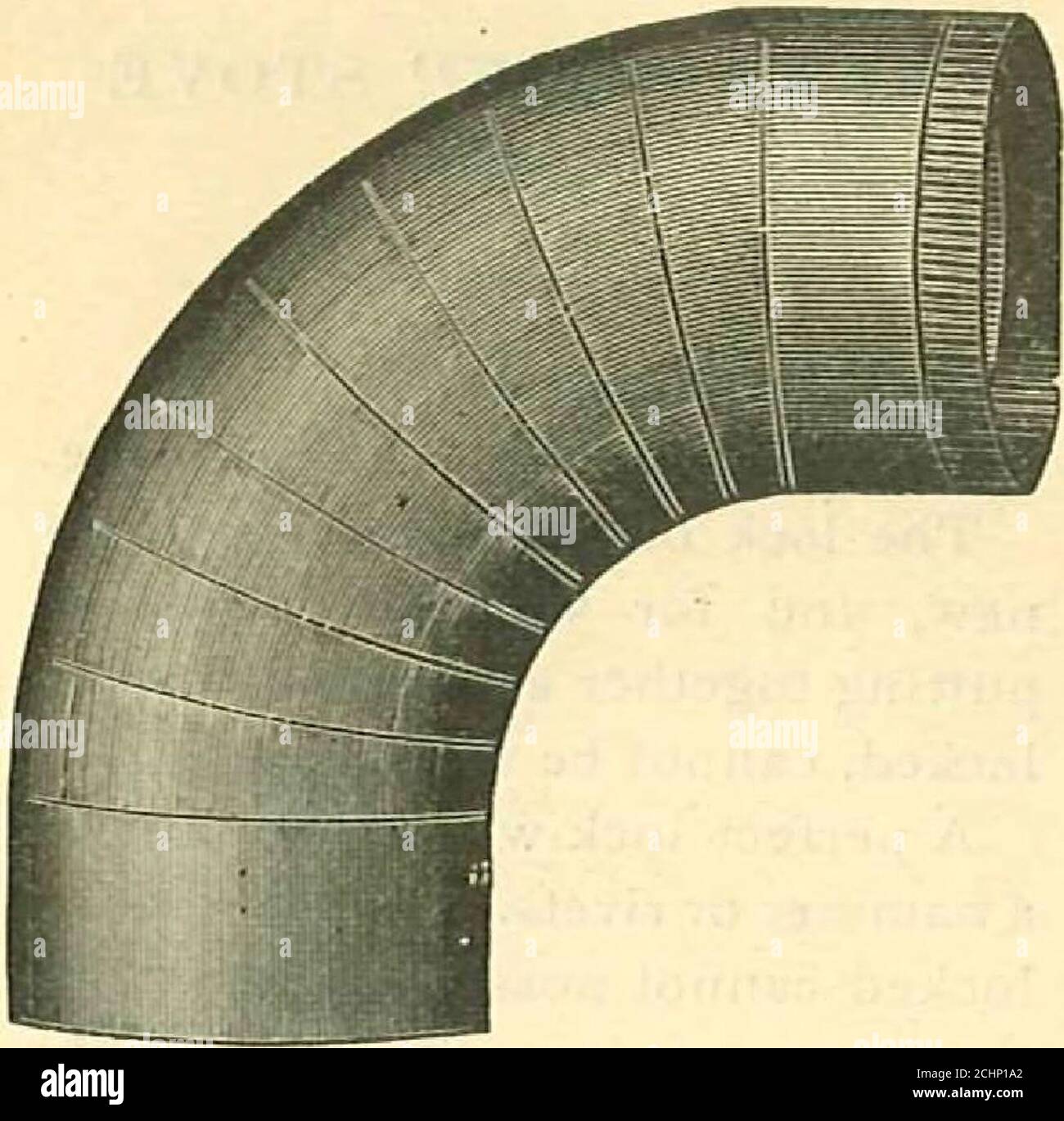 . Dachkatalog Nr. 9 . Abb. 321, 54 Zoll Gewöhnlicher Stahl, pro Kiste.glatter Stahl, pro Kiste..gehobeltes Eisen, pro Kiste. FERTIGE STOYE-PFEIFE. 5 Zoll 5£ Zoll 6 Zoll 7 Zoll Common Steel, per Joint.Smooth Steel, per Joint...Planished Iron, per Joint. 120 E. E. SOUTHER IRON CO., ST. LOUIS... EINTEILIGE ELLBOGEN. Die stärksten und nettesten Elbowsthat kann er gemacht. Präsentiert eine glatte Oberfläche sowohl innen als auch außen. So leicht poliert wie eine Länge des Ofenrohres.fängt keinen Staub oder Ruß. 5 Zoll IJ-Zoll 7 Zoll Glatter Stahl, per doz .... Gehobeltes Eisen, nach doz. Abb. 308. EINTEILIGE GEWELLTE ELLBOGEN. Diese Elbow war so elbwerg Stockfoto