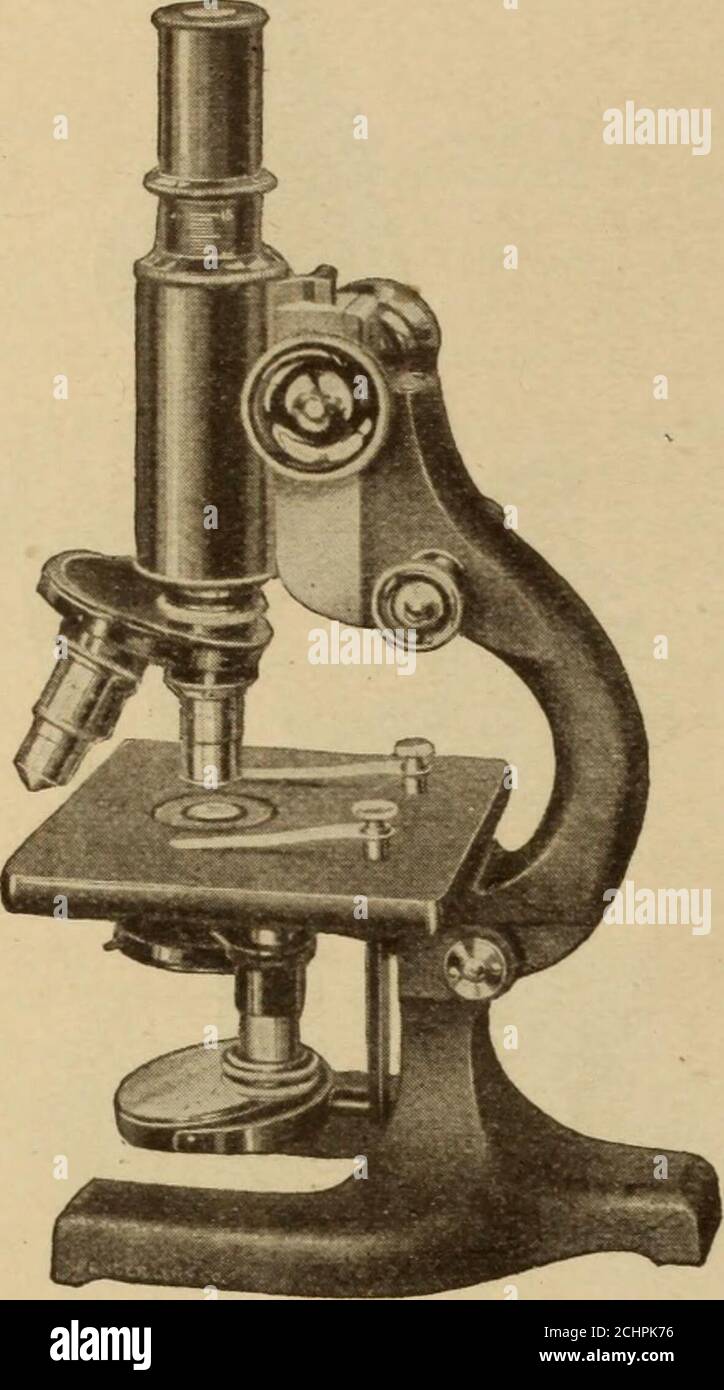 . Bebilderter Katalog von chirurgischen Instrumenten : und von Alliierten Linien . vy nahtlose echten Kautschuk, vulcan-direkt auf die Bühnenplatte . Größe der Bühne 108 mm. X 112 mm. Die Unterstufe von Nr. 30 ist der komplette Zahnstangentyp. Die von Nr. 36 ist die gewöhnliche Schnellschneckenunterstufe. In beiden Abbe Condenser automatisch sperren die obere Iris geöffnet, wenn sie an Ort und Stelle, so dass ein Bruch der Zwerchfell Blätter. Diese Instrumente sind wunderschön in schwarz und gelb lackiert, beide sind alkoholfest. Der Schrank ist aus Hartholz, naturbelassen und poliert. Spencer Katalog Nr. Ab Stockfoto