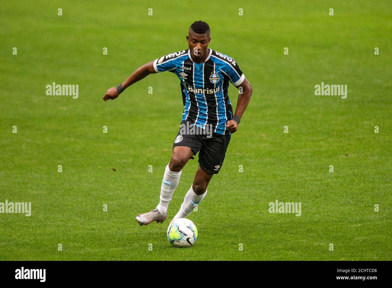 13. September 2020; Arena do Gremio Stadion, Porto Alegre, Brasilien; Brasilianische Serie A, Gremio gegen Fortaleza; Luis Orejuela von Gremio Stockfoto