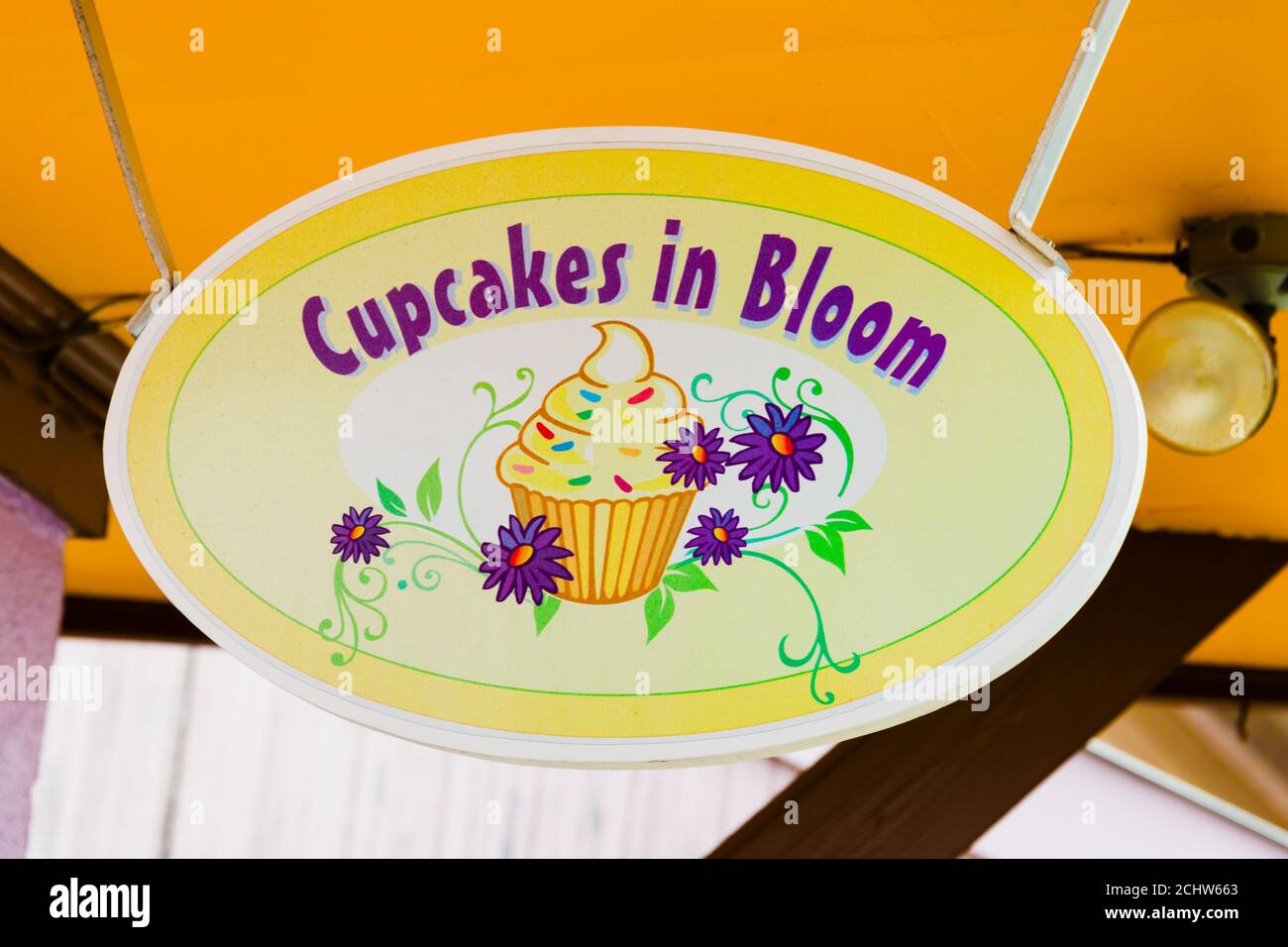 Berlin, Maryland, Cupcakes in Bloom Stockfoto