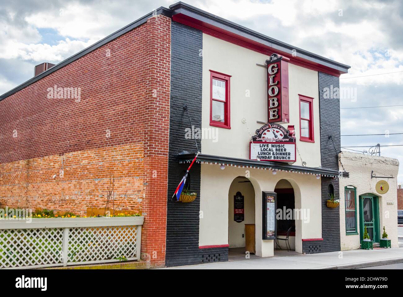 Berlin, Maryland, Globe Theatre Stockfoto