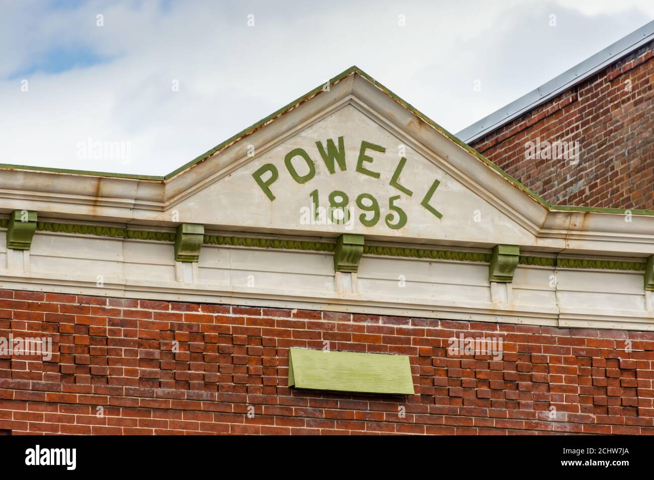Berlin, Maryland, Powell Building Stockfoto