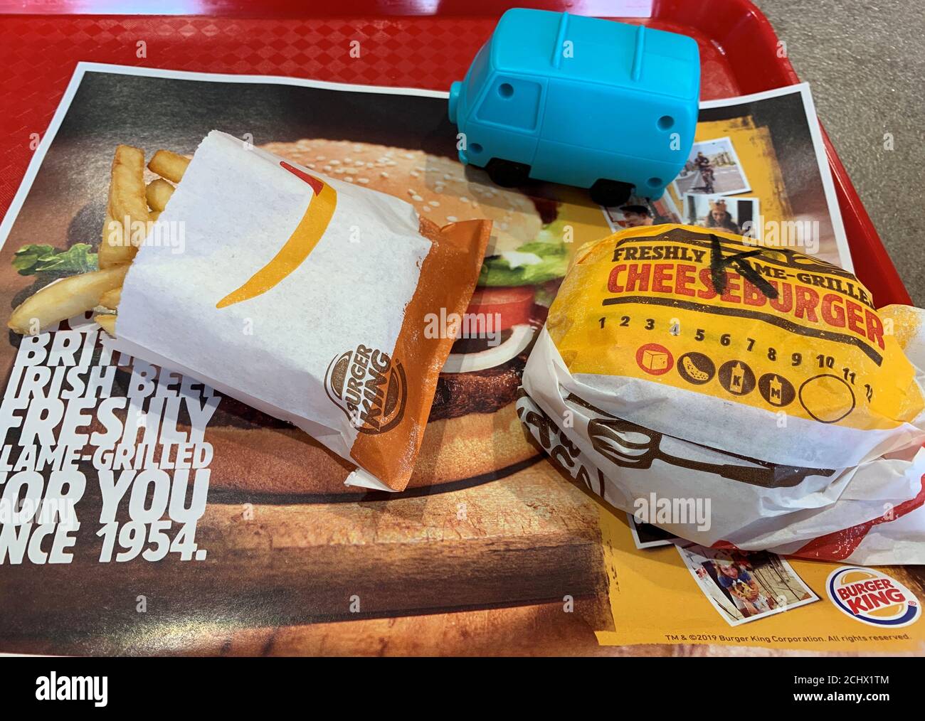 Burger King Spielzeug Stockfotos und -bilder Kaufen - Alamy