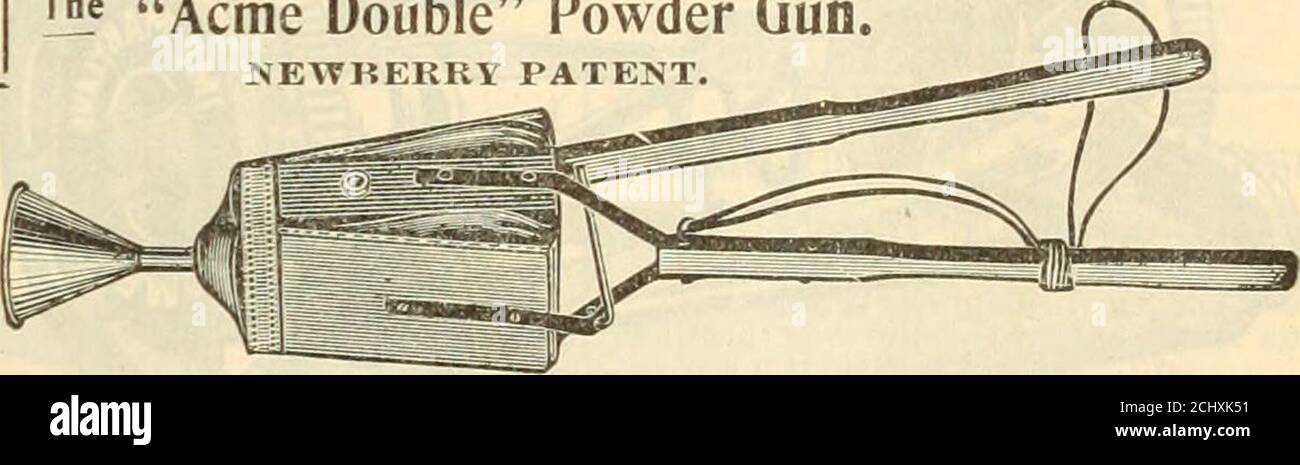 . Griffith & Turner Co : Land- und Gartenbedarf . T^ODER Farm.Garden, Vineyard, M x Tabakschmelzen, etc. Ad- justable zu jeder Breite der rowViele Tausende in Gebrauch. Vertreibt Paris GneaLondon Purple, Hellebore.Schwefel, Limette, trockene Horde uxMixture, trockene Bordeaux-Mischung und Pfannen Green Com-pound, Spanish Pink, Pyretb-Rum Pulver, etc. Diese Maschine hält das Gift in einem sicheren Abstand vom Betreiber. Stäubt Kartoffelreben so schnell wie Sie gehen, zwei Reihen auf einmal.jede Maschine mit zwei Röhren, fünf Düsen und Riemen ausgestattet. Jeder kann es benutzen. Wiegt, für den Versand, 14 lbs. Preis &lt; 8S7.50. Es .s aus littl Stockfoto