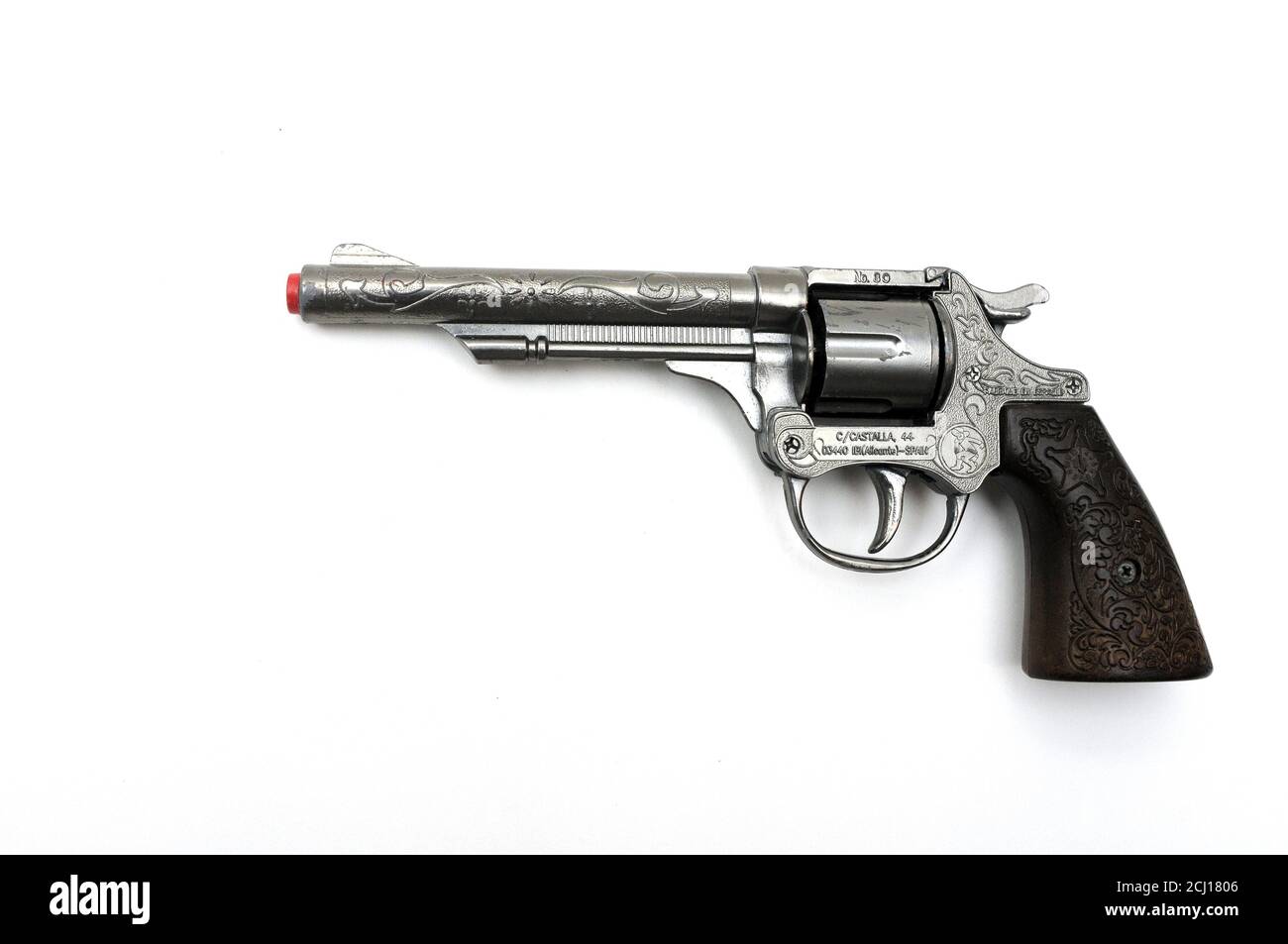 VINTAGE SPIELZEUGPISTOLE Stockfoto