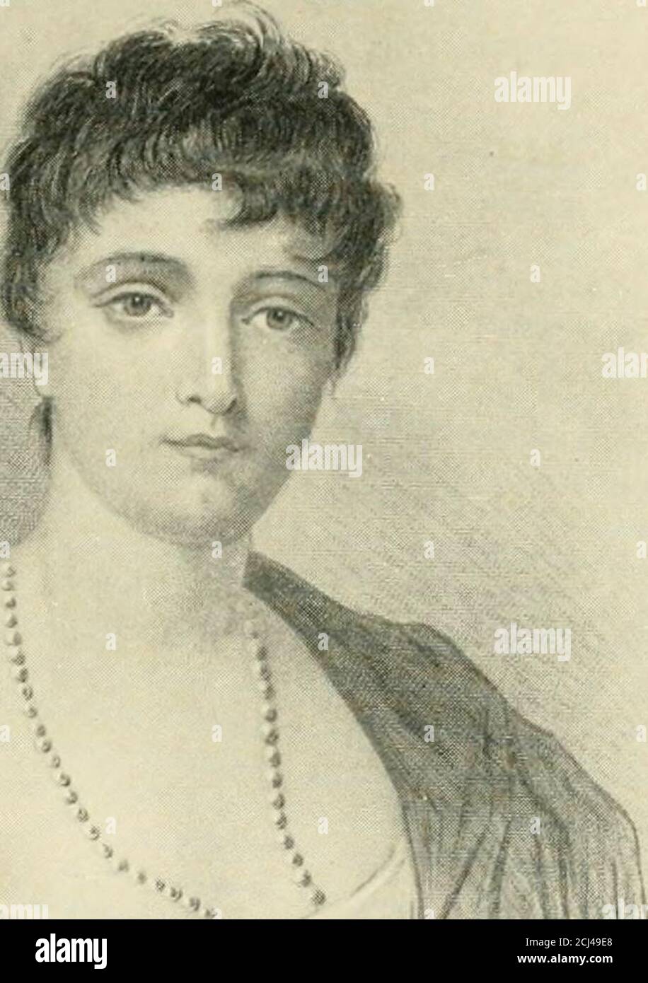 . Louvet: Revolutionär & Romantiker . m aus einem Stich von J. C. Armytage, nach einem Gemälde von J. Masquerier. MADAME TALLIEN. [Zur Seite 340. LOUVET die Ringe trug sie auf ihren Zehen waren die Ursache der thesewounds, und einige schrieb Verse zu diesem Thema: La Tallien, secouant sa tunique,Faisait de ses pieds nus craquer les anneaux dor. Jeder, der jemand war, war bei der Festzeit anwesend. Lanjuinais schlug den ersten Toast in thesewords vor: Zu den 9 Thermidor, und die Repräsentanten, die, an diesem denkwürdigen Tag, den Tyrannen niederschlugen und seitdem Tyrannei gestürzt haben. Mögen die Affektion ihrer Stockfoto