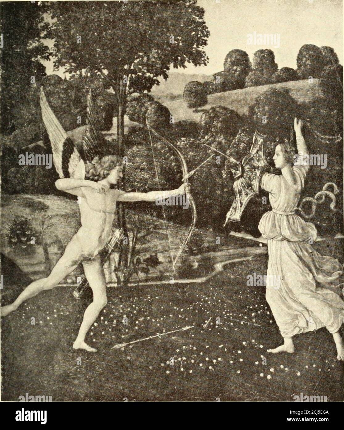 . Heldinnen von Genua und den Rivieras. Dann und dort, um eine gute Wahl zu treffen und den goldenen Guerdon zu verleihen, sollten wir fast übermenschliche Diffi-Cultien begegnen. Fasziniert erblicken wir zuerst Juno und herFlorentiner Hof, und dort fixieren wir ohne zu zögern die faszinierende junge Braut des SpeechiodelV Eleganza – der Spiegel der Mode – Lorenzo de Tornaboni: Joannae Albitiae, uxori incomparabili,Laurentii Tornabonis . Als sympathische Angelo Poliziano nannte sie in seiner Poesie Latine e Greche. Sicherlich MadonnaGiovanna von der stolzen Albizzi ist unvergleichlich, ein effizientes Beispiel für eine pflichtbewusst Tochter, und die Stockfoto