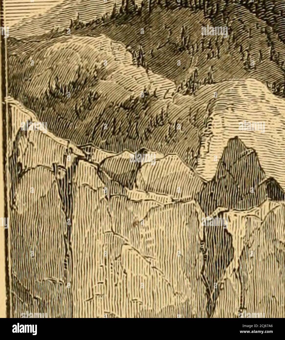 . Die Fälle von Niagara . t, und das tiefe blaue Wasser, in das es fällt, produzieren Avivid Eindruck auf den Verstand des Betrachters. Das Stor-Elven stellt hier das merkwürdige Phänomen eines Stromwandelns dar, nicht von einem senkrechten Fall zu einem schnellen, sondern von einem schnellen zu einem senkrechten Fall. Ein greatportion des rechten Ufers des Flusses am Fall und für aconsiderable Abstand unten, wird hauptsächlich von einem steifblauen Ton zusammengesetzt, und der Fluß einmal floss vorbei Sarpsborg, amile unten, in einer Abfolge von herrlichen Stromschnellen. Damals stand am ter ein herrliches Herrenhaus mit zahlreichen Gebäuden Stockfoto