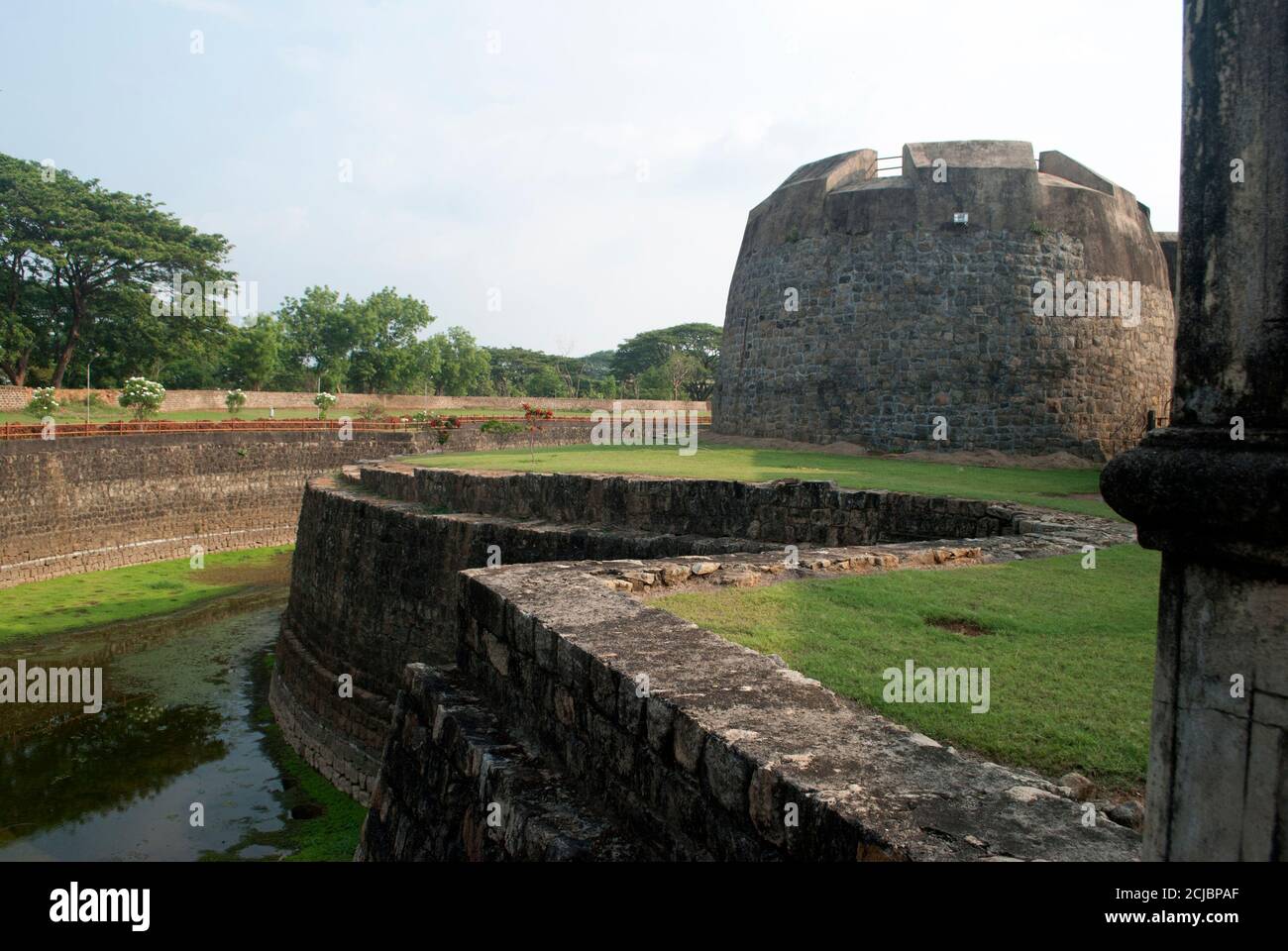 palakkad Fort auch bekannt als tipu Fort, palakkad, kerala, indien Stockfoto
