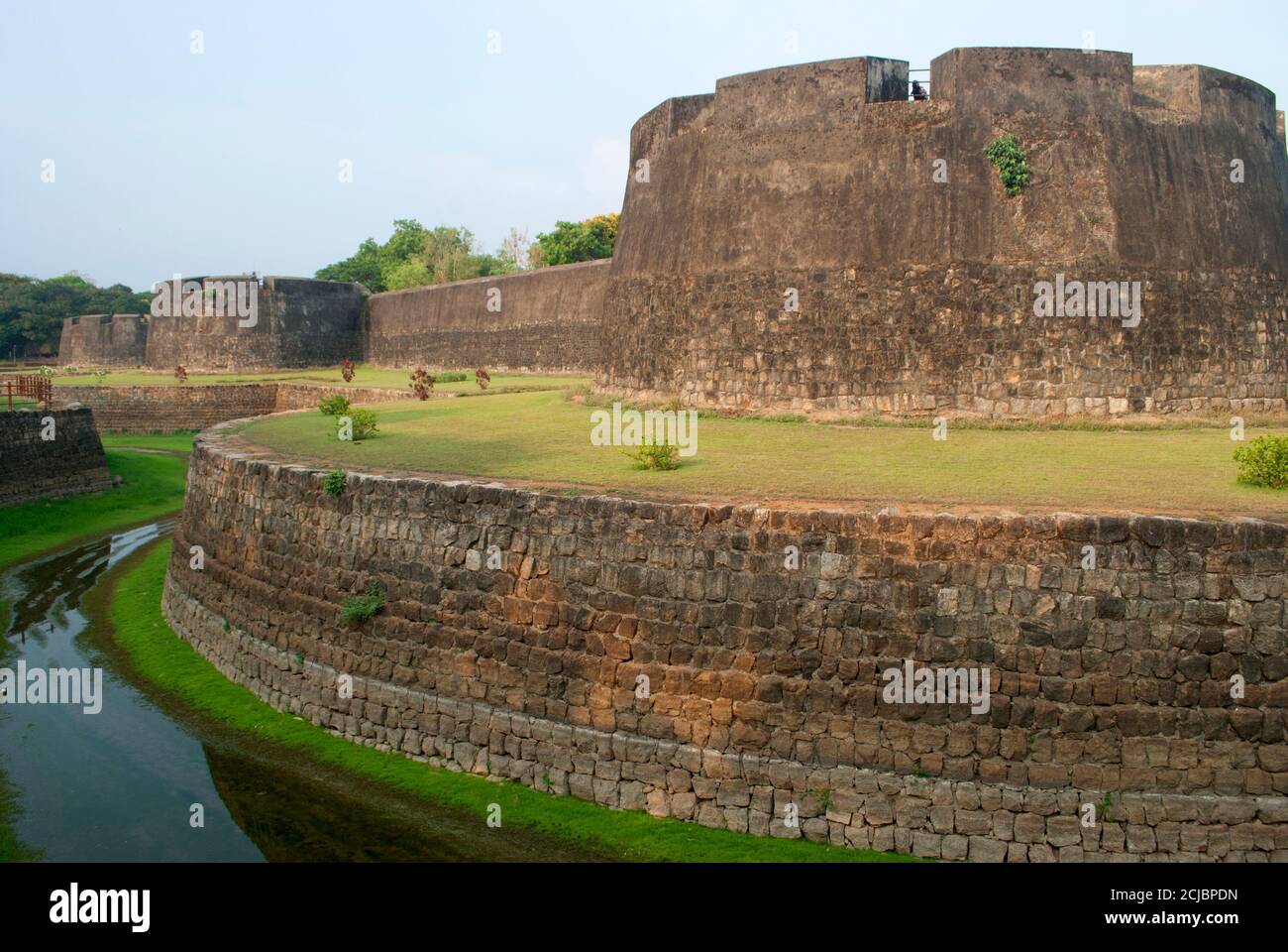 palakkad Fort kalierte auch tipu Fort, kerala, indien Stockfoto