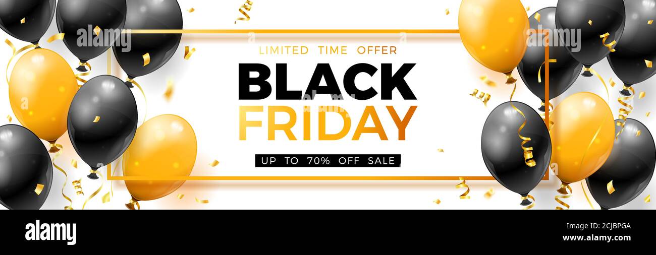 Black Friday Sale Banner Stock Vektor