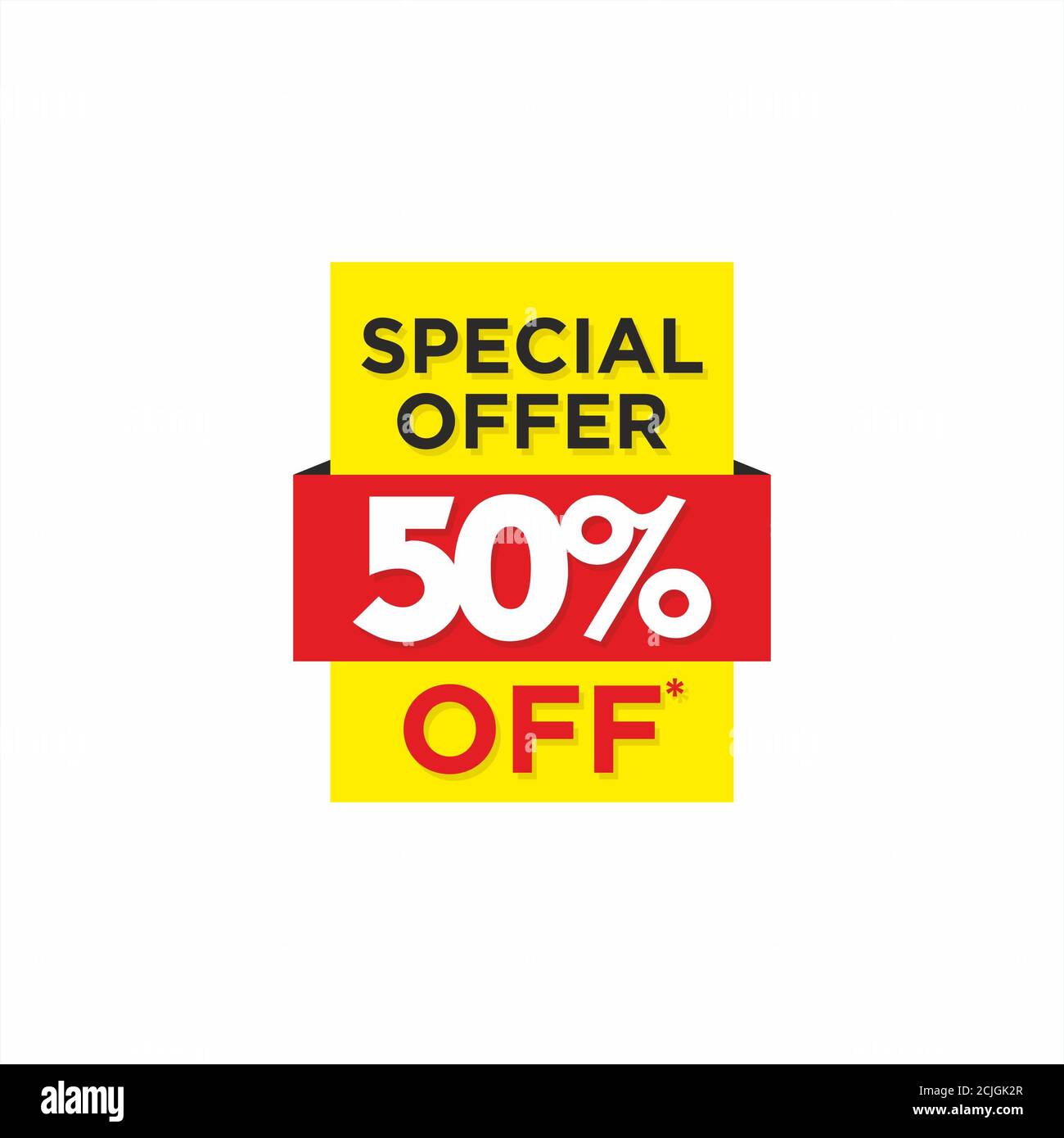 Sonderangebot - Business Werbebanner Design Stockfoto