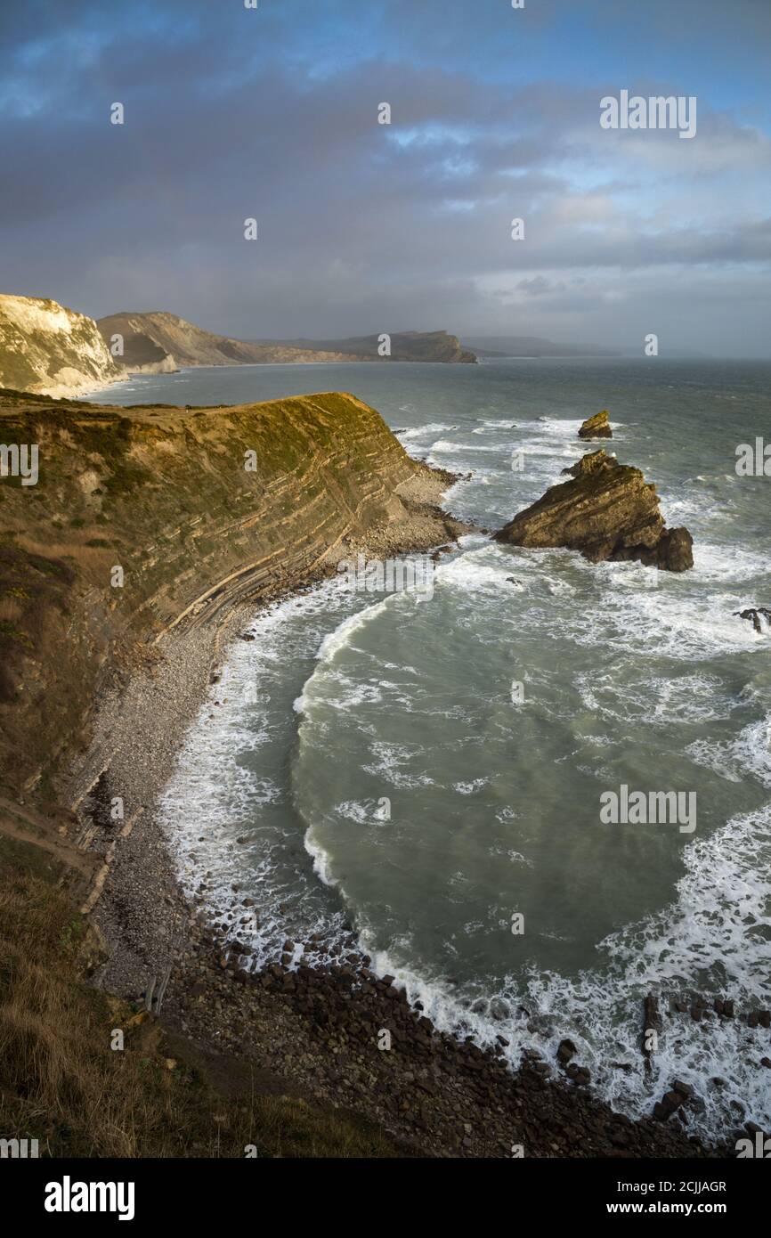 MUPE Bay, Jurassic Coast, Dorset, England, Vereinigtes Königreich Stockfoto