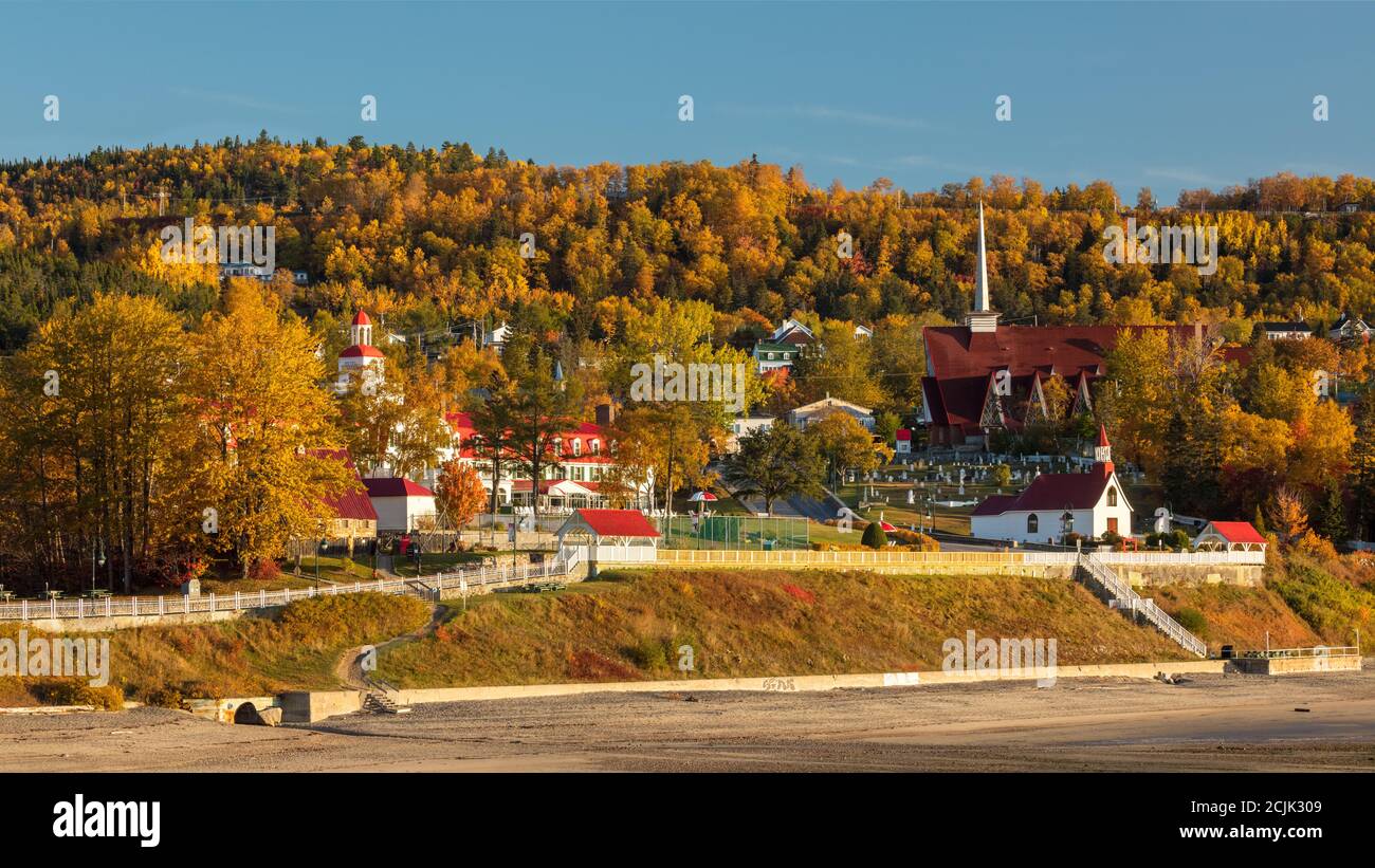 Tadoussac, Quebec, Kanada Stockfoto