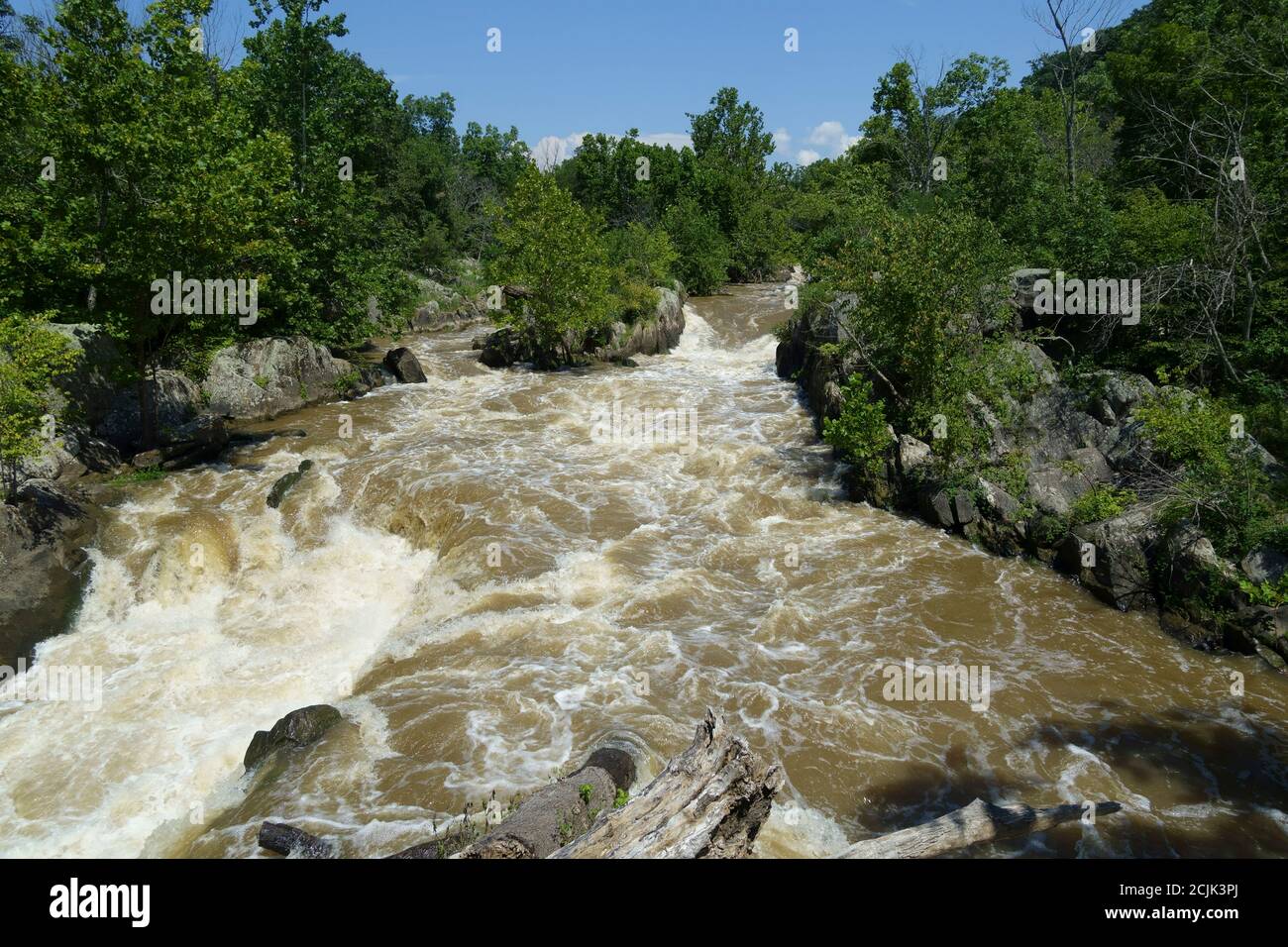 Potomac River, Great Falls, Maryland USA Stockfoto