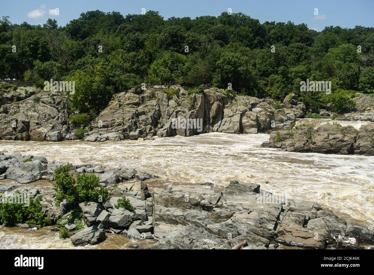 Potomac River, Great Falls, Maryland USA Stockfoto