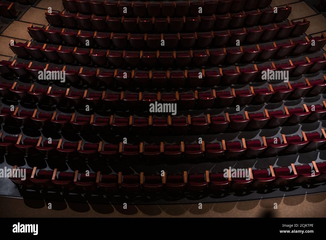 Theater-Bestuhlung Stockfoto