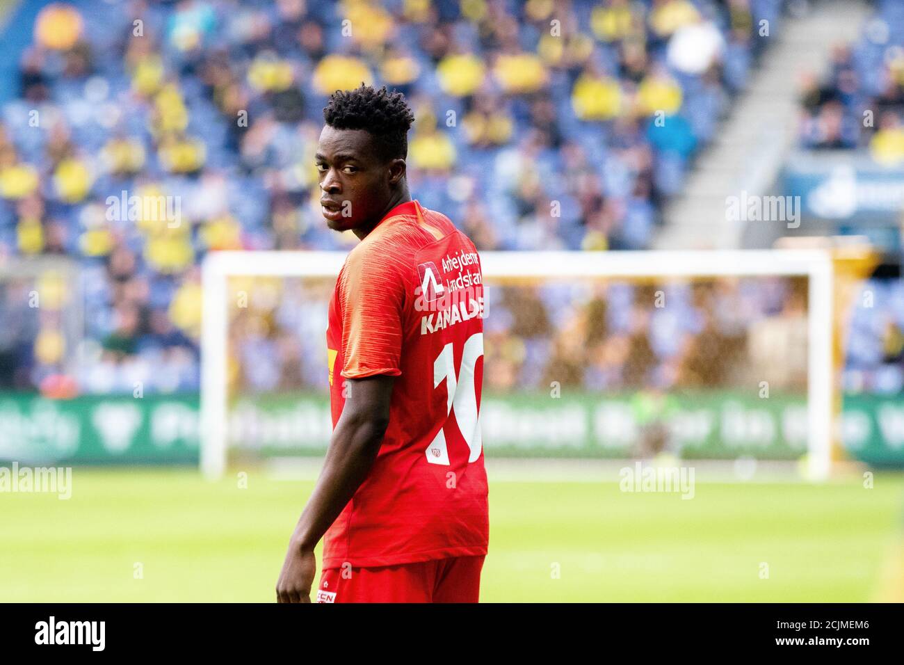 Broendby, Dänemark. September 2020. Kamal Deen Sulemana (10) des FC Nordsjaelland beim 3F Superliga-Spiel zwischen Broendby IF und FC Nordsjaelland im Broendby Stadion in Broendby. (Bildnachweis: Gonzales Photo - Dejan Obretkovic). Stockfoto