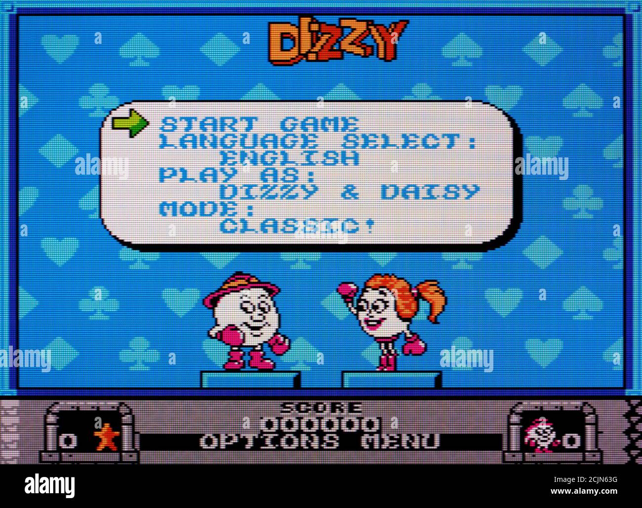 Dizzy - Nintendo Entertainment System - NES Videogame - Editorial Nur verwenden Stockfoto