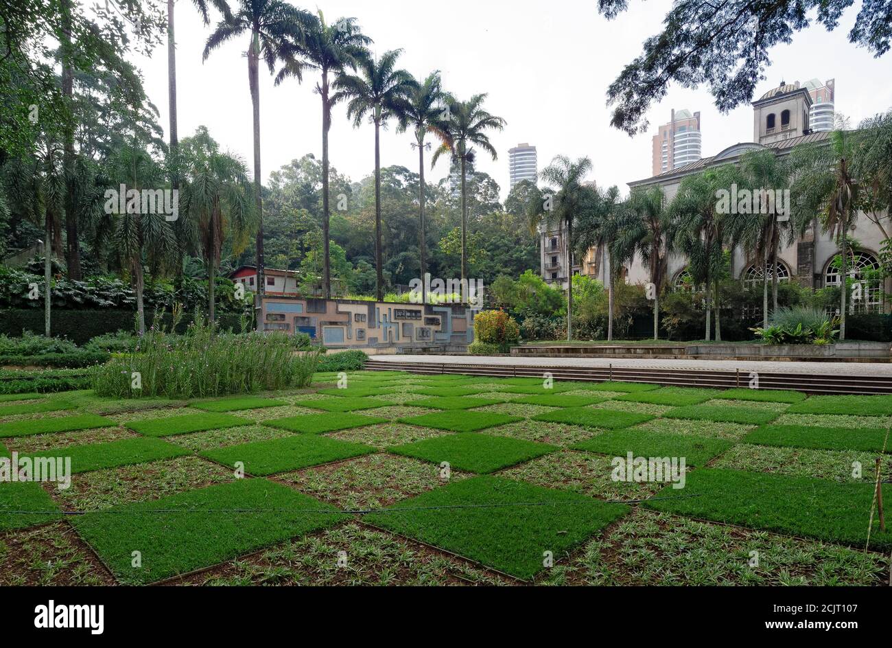 Die Marque Parque Burle in San Paulo Brasilien Stockfoto