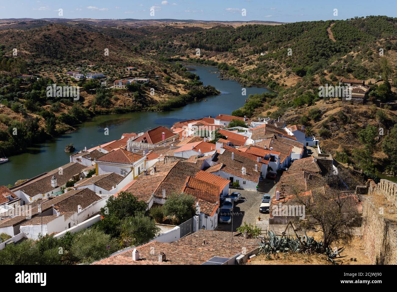 Mértola, Alentejo, Portugal Stockfoto