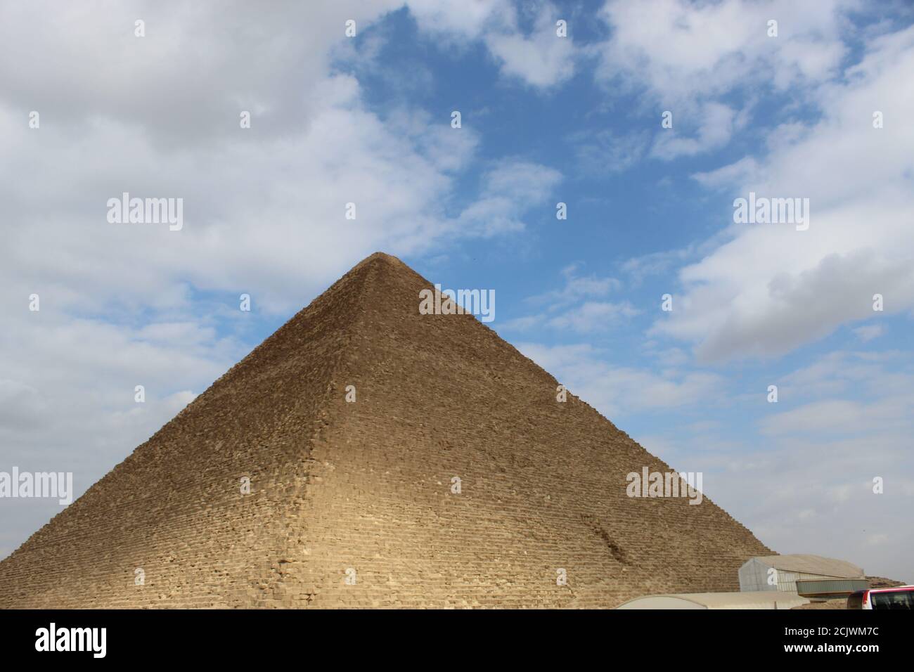 Pyramide von Khufu in gizeh Ägypten Stockfoto
