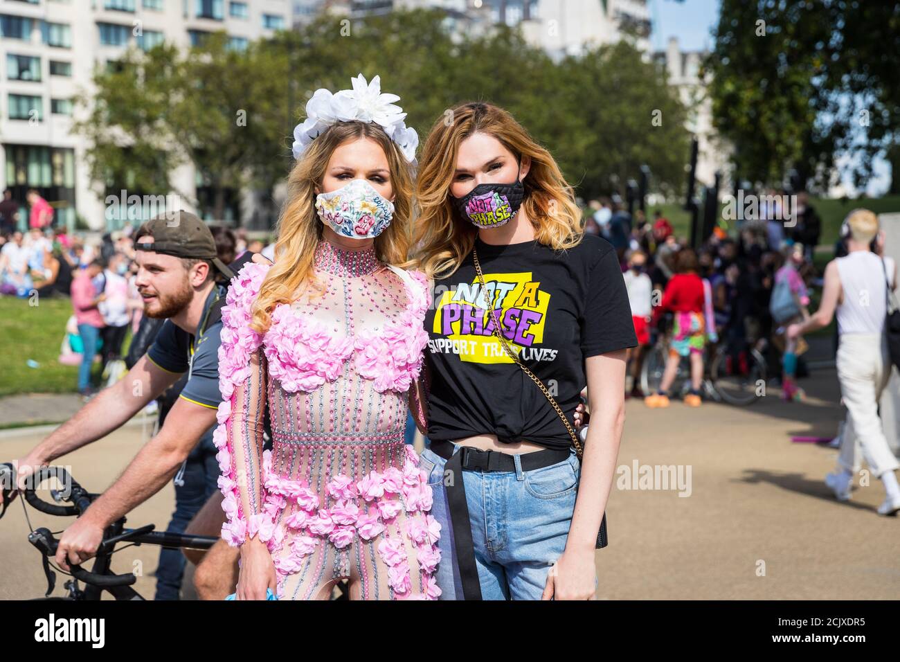 Zweite London Trans+ Pride Stockfoto