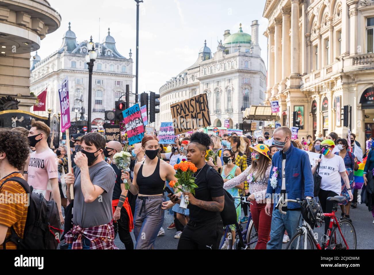 Zweite London Trans+ Pride Stockfoto