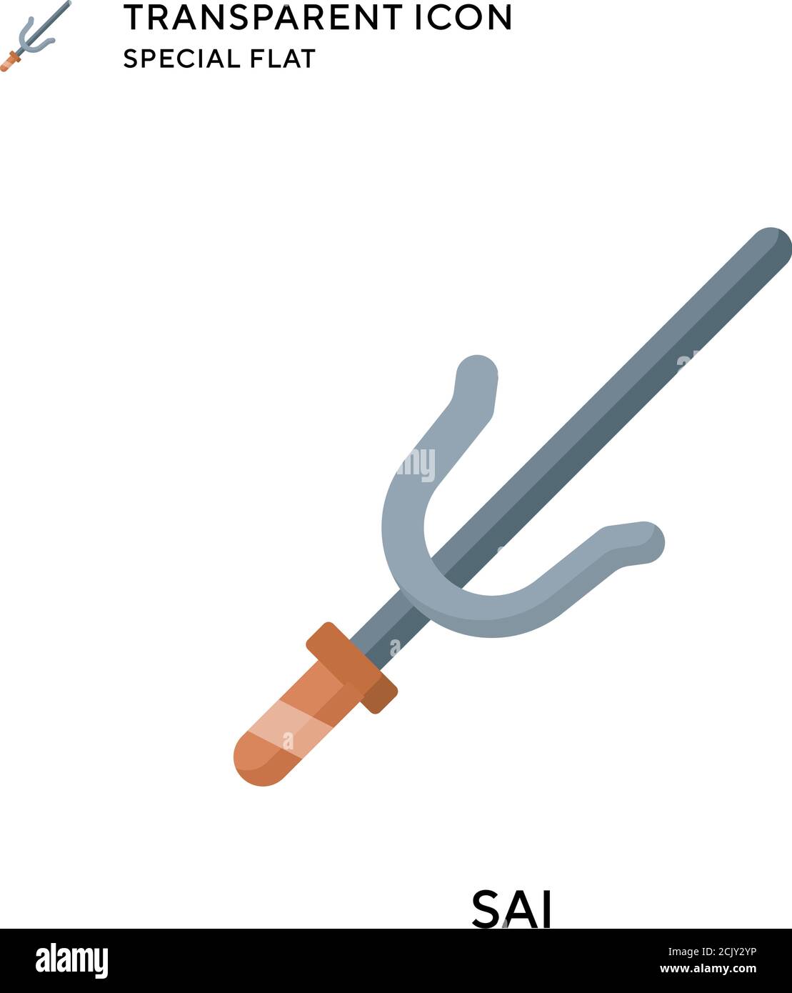 Sai-Vektor-Symbol. Flache Illustration. Vektor EPS 10. Stock Vektor