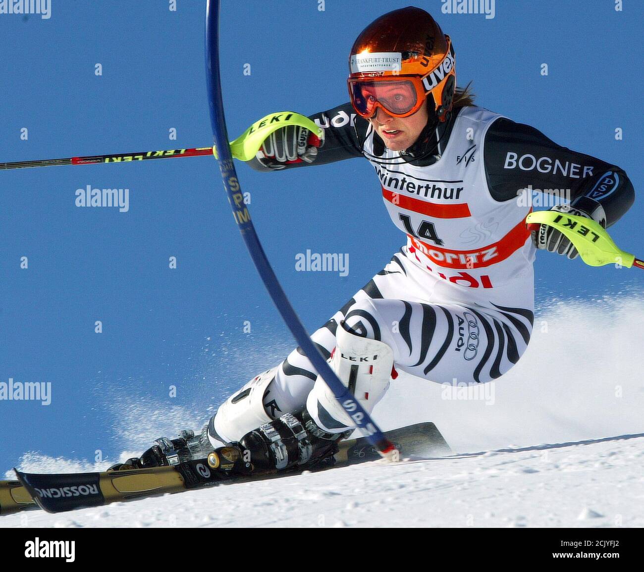 Martina Switzerland In Action During Stockfotos und -bilder Kaufen - Alamy