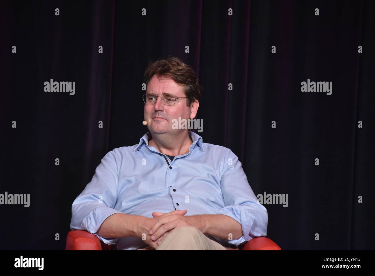 Köln, Deutschland. September 2020. Der Autor Bernd Stegemann, Professor an der Berliner Hochschule für Schauspielkunst Ernst Busch und Dramaturg am Berliner Ensemble, wird auf phil.COLOGNE, dem internationalen Festival für Philosophie, sprechen und diskutieren.Quelle: Horst Galuschka/dpa/Alamy Live News Stockfoto