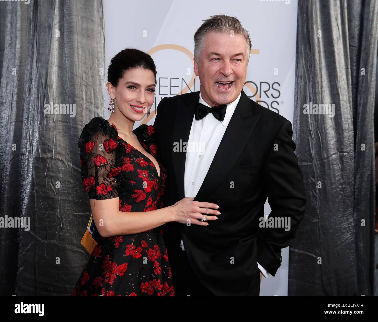 Alec Baldwin And His Wife Hilaria Baldwin Stockfotos Und Bilder Kaufen Alamy