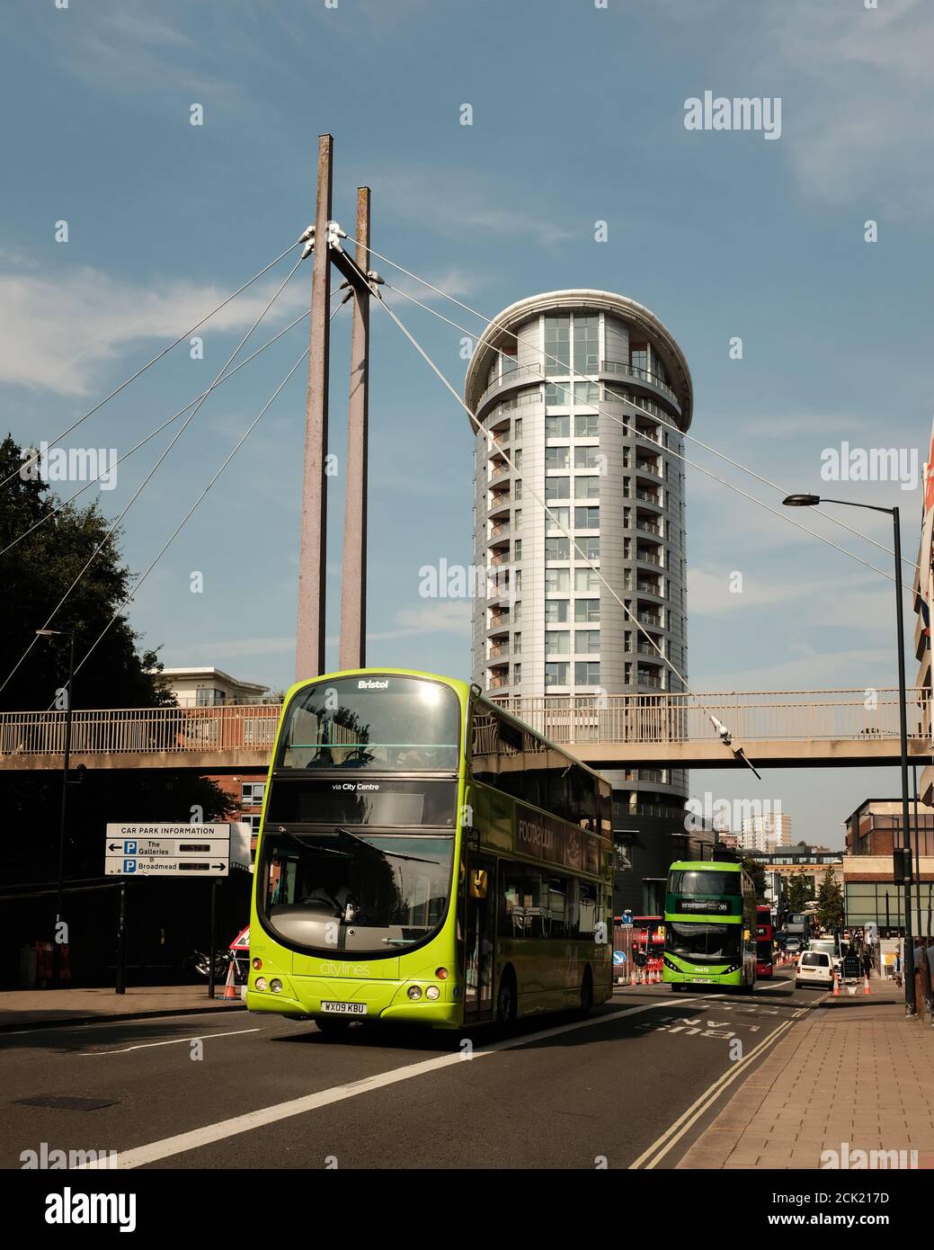 September 2020 - Eclipse Apartments, Bristol, UK Stockfoto