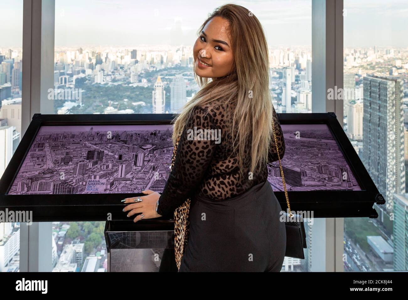 King Power Mahanakhon Building, Bangkok, Thailand Stockfoto